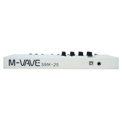 MIDI-клавиатура M-VAVE SMK-25 (25 клавиш) белая-4