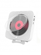 CD плеер портативный, музыкальный проигрыватель, белый