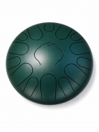 Глюкофон барабан Zani 15 тонов 33 см, изумрудный